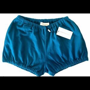 Something Navy True Teal Quilted Shorts